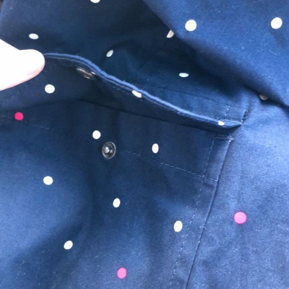 Talbots Water Resistant Polka Dot Utility Jacket - Picture 5 of 9